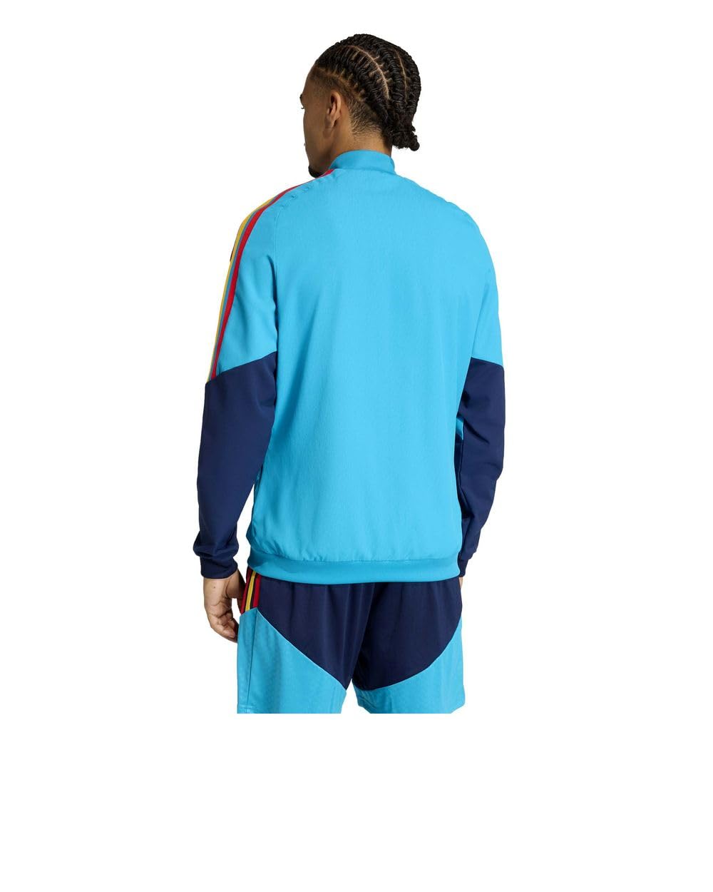 adidas Spagna Spain Giacca rappresentanza Presentation UOMO Blu Mondiali 2026 (IT, Testo, S, Regular, Regular)