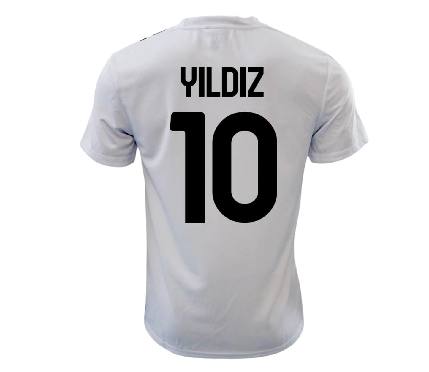 JUVENTUS Maglia Kenan Yildiz 10 Replica Ufficiale Autorizzata 2025-2026 Bambino (Taglie-Anni 4 6 8 10 12) Adulto (S M L XL XXL) - S