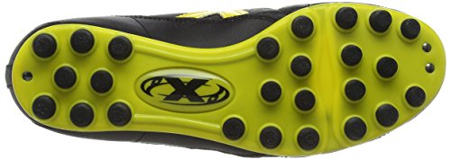 Munich Mundial, Scarpe da Calcio, Nero / Giallo, EU 44