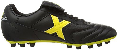 Munich Mundial, Scarpe da Calcio, Nero / Giallo, EU 44