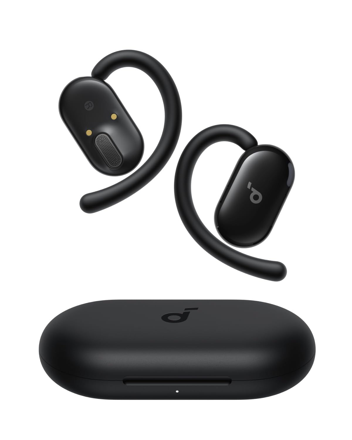 Soundcore V20i Cuffie Open-Ear di Anker, Cuffie Bluetooth 5.4, Ganci Rotanti, Ultra Confortevoli, Vestibilità Aderente, Bassi Potenti, Chiamate Chiare, IP55, 36H di Riproduzione,Connessione Multipunto
