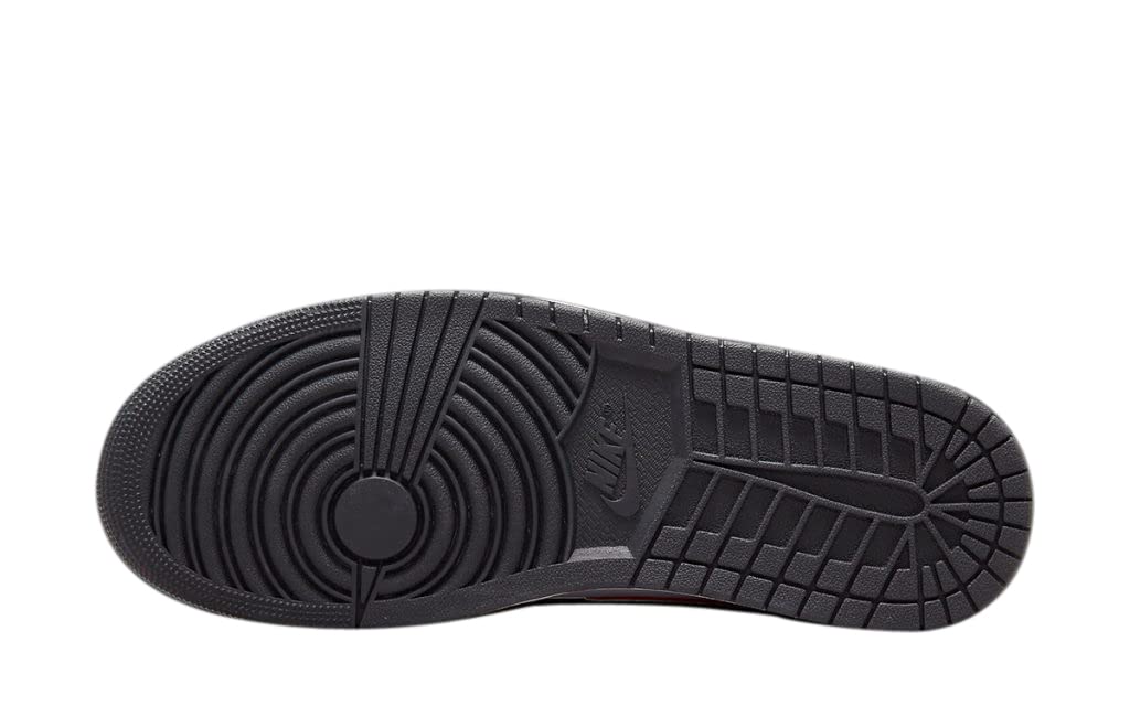 Nike, Scarpe da basket da uomo, Bianco/Nero-Rosso, 43 EU