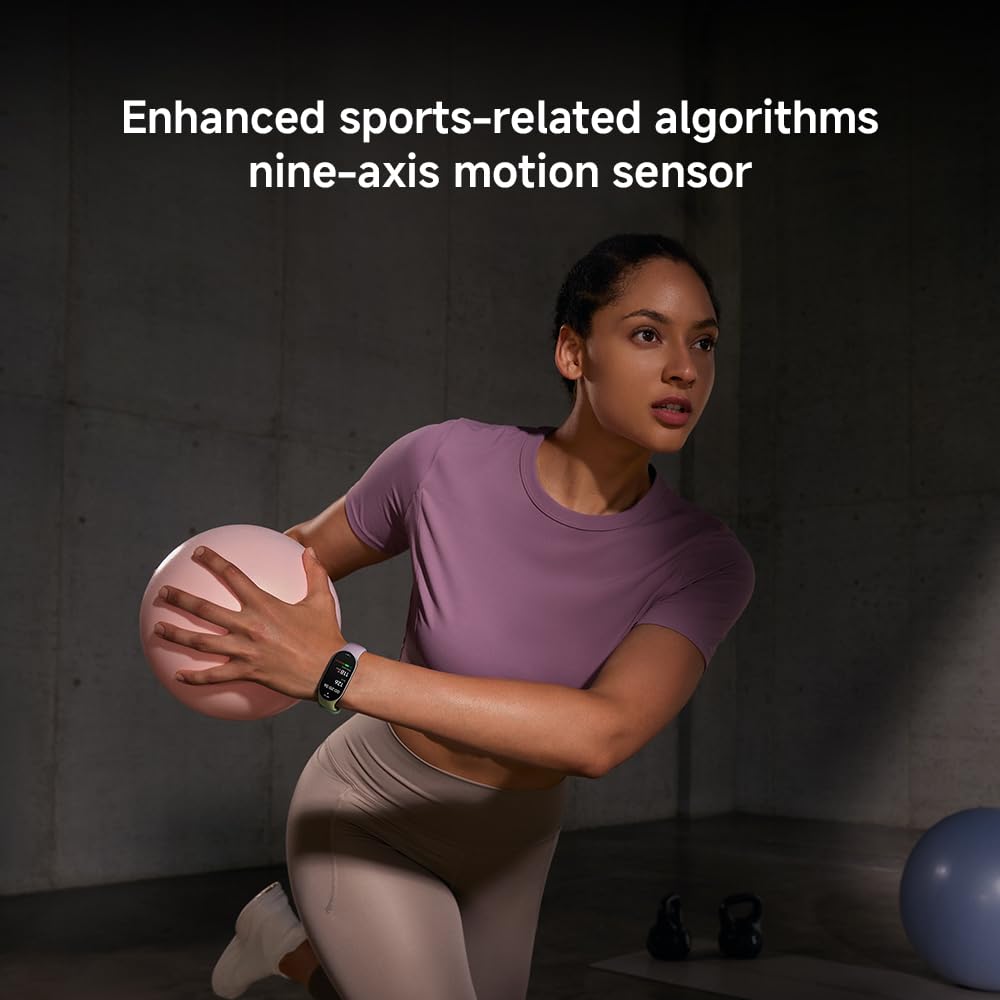XIAOMI Smart Band 10 Bracciale Fitness, smartwatch, autonomia di 21 gg, ricarica rapida, 150+ modalità sportive, monitoraggio benessere e sonno, HyperOS 2.0, resistenza all'acqua 5 ATM, Bussola, Nero