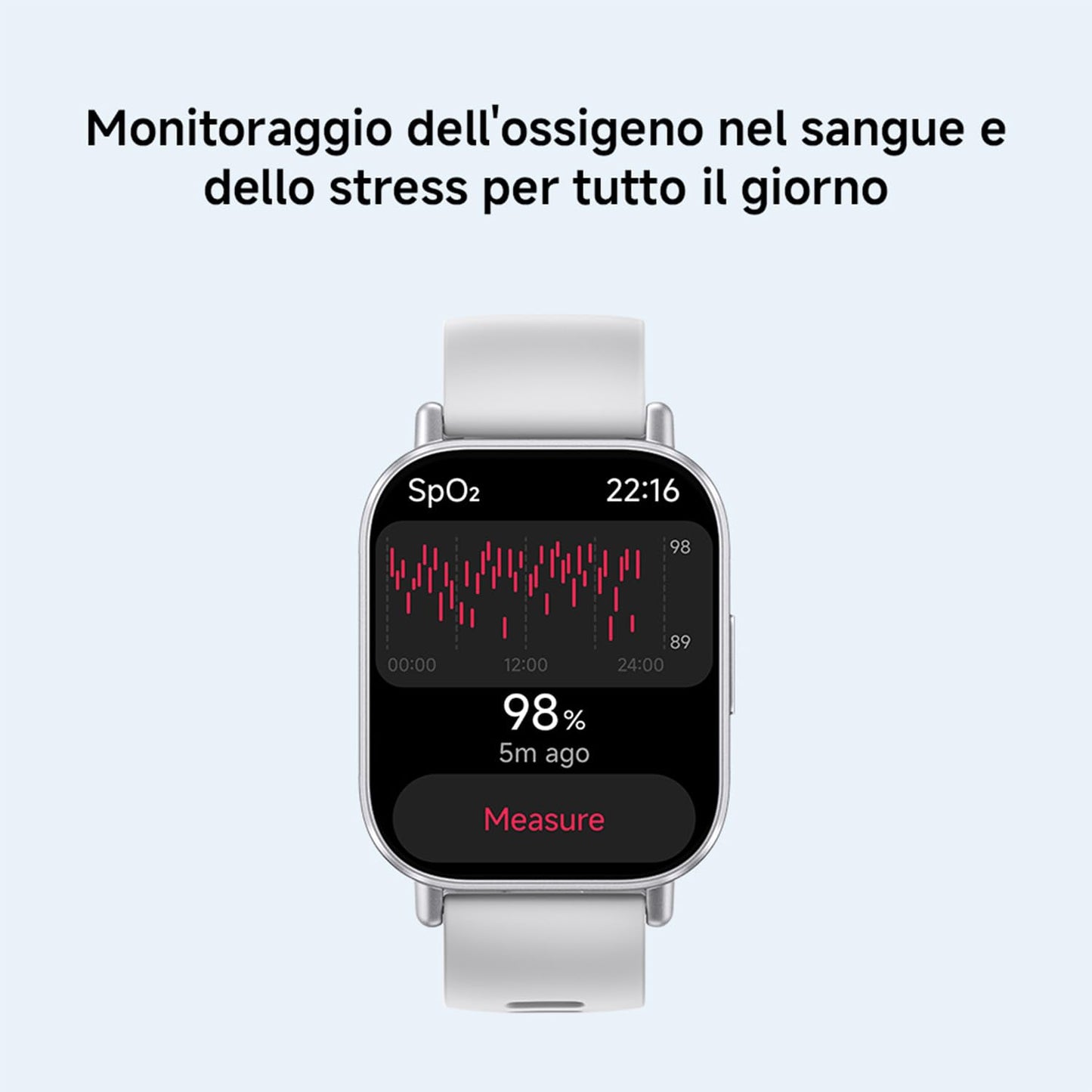 XIAOMI Redmi Watch 5 Active, Smartwatch con display LCD 2", Chiamate Bluetooth, Autonomia 18 giorni, Resistenza Acqua 5ATM, Monitoraggio Frequenza Cardiaca e SpO2, 140+ modalità Fitness, Nero