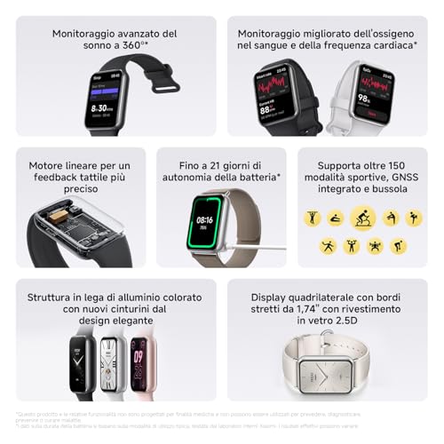 XIAOMI Smart Band 9 Pro Nero
