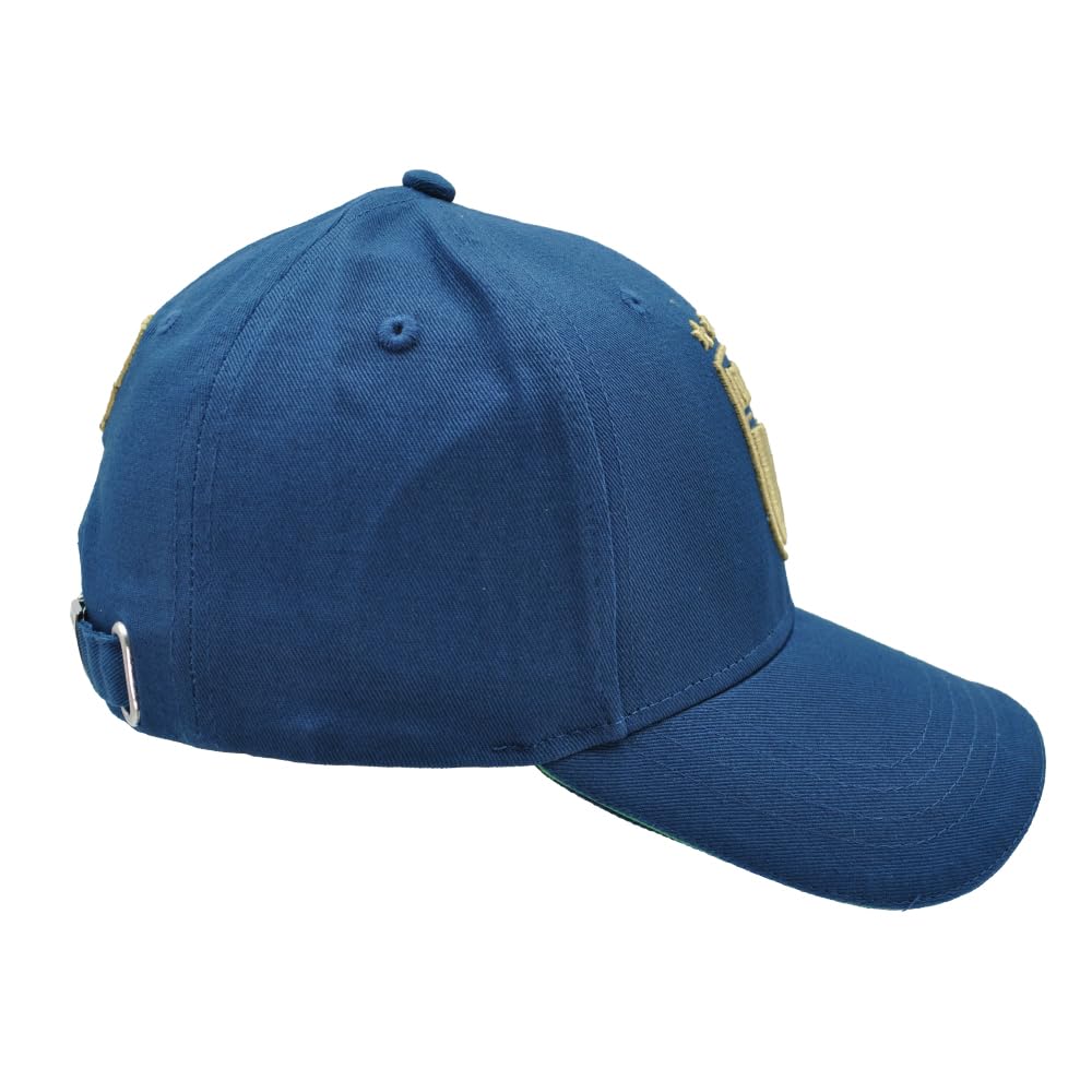Cappello Baseball Blu con Logo Ricamato Italia, Prodotto Ufficiale FIGC Nazionale Italiana di Calcio, 253300 Blu