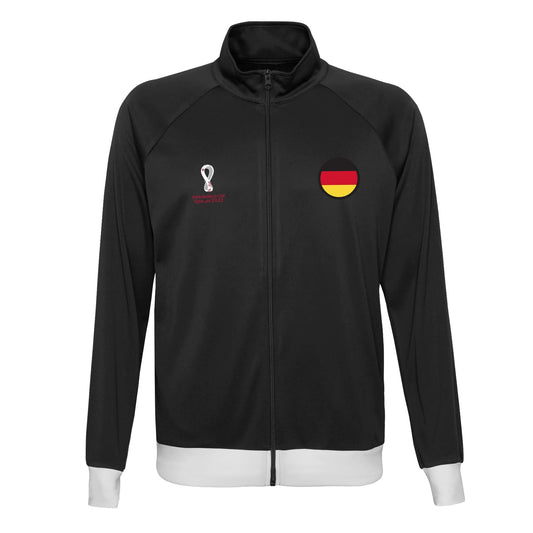 FIFA Giacca da Tuta Ufficiale World Cup 2022, Germania Ginnastica, Nero, L Uomo