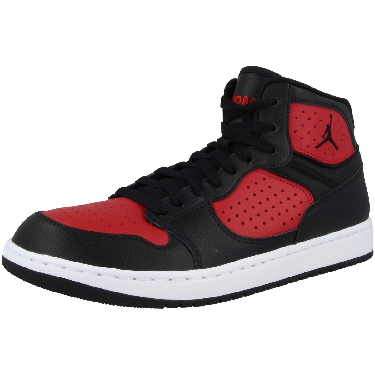 Nike Jordan Access Sneaker da Uomo, Multicolore Black Gym Red White 006, 44 EU