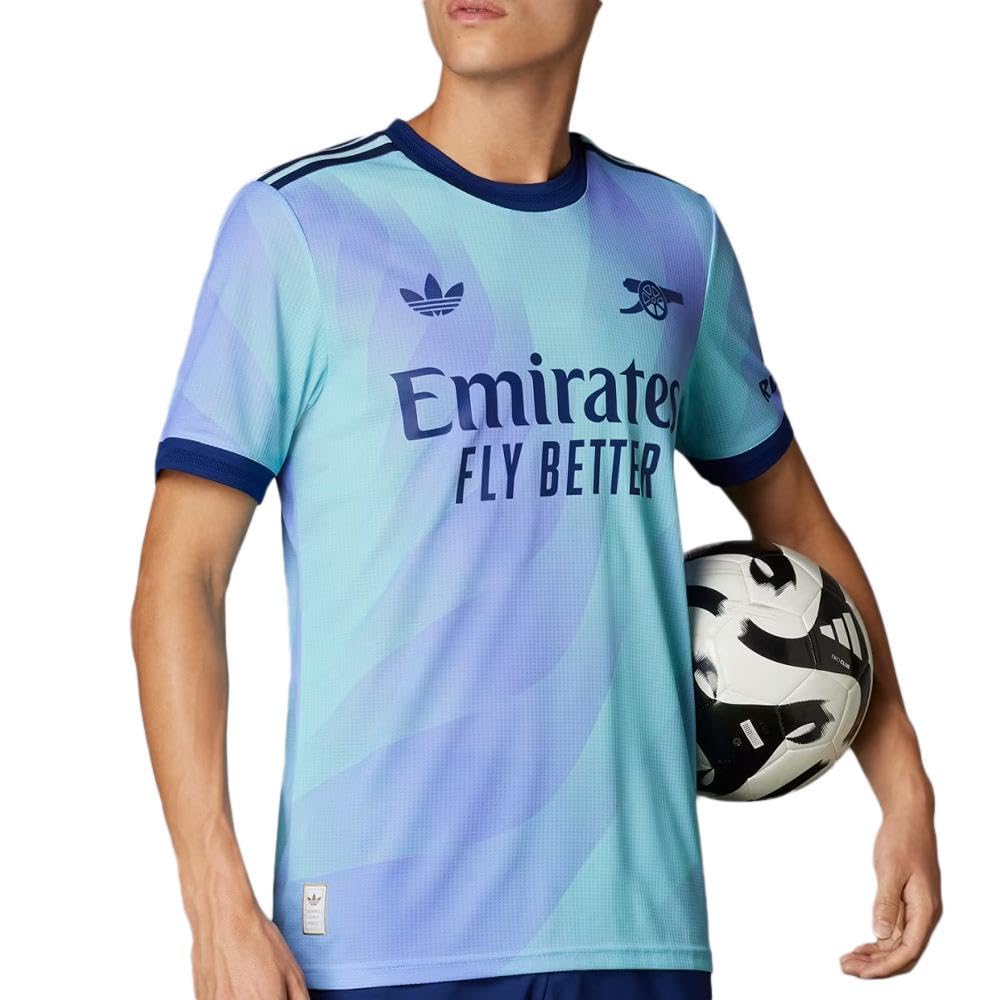 adidas Arsenal - Maglia da uomo originale terzo 24/25, blu, S