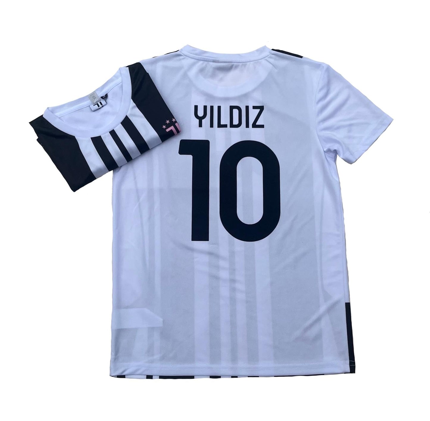CALCIOGADGETS Maglia Yildiz Ufficiale 2025-26 Bambino Uomo Adulto Replica Autorizzata per Tifoso Home Kenan 10 (L)