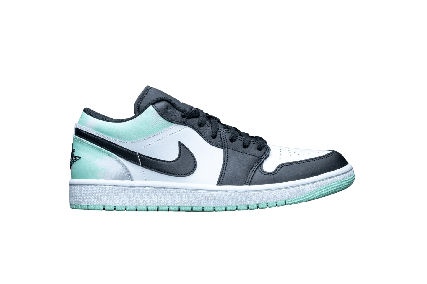 Nike Air Jordan 1 Low Scarpe da Uomo, Black/Black-University Blue, 40, Nero Nero Blu università, 44.5 EU