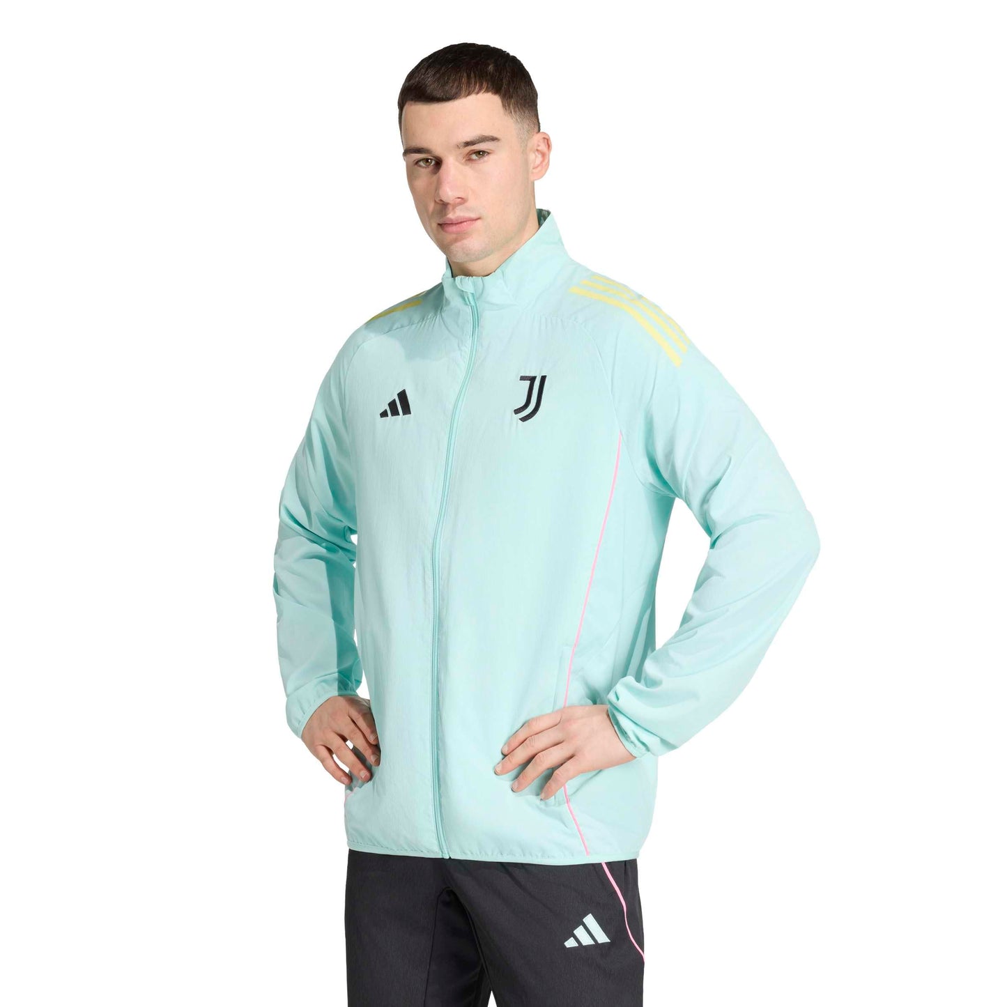 adidas Giacca rappresentanza Presentation Juventus Fc Turchese 2026 (IT, Testo, L, Regular, Regular)