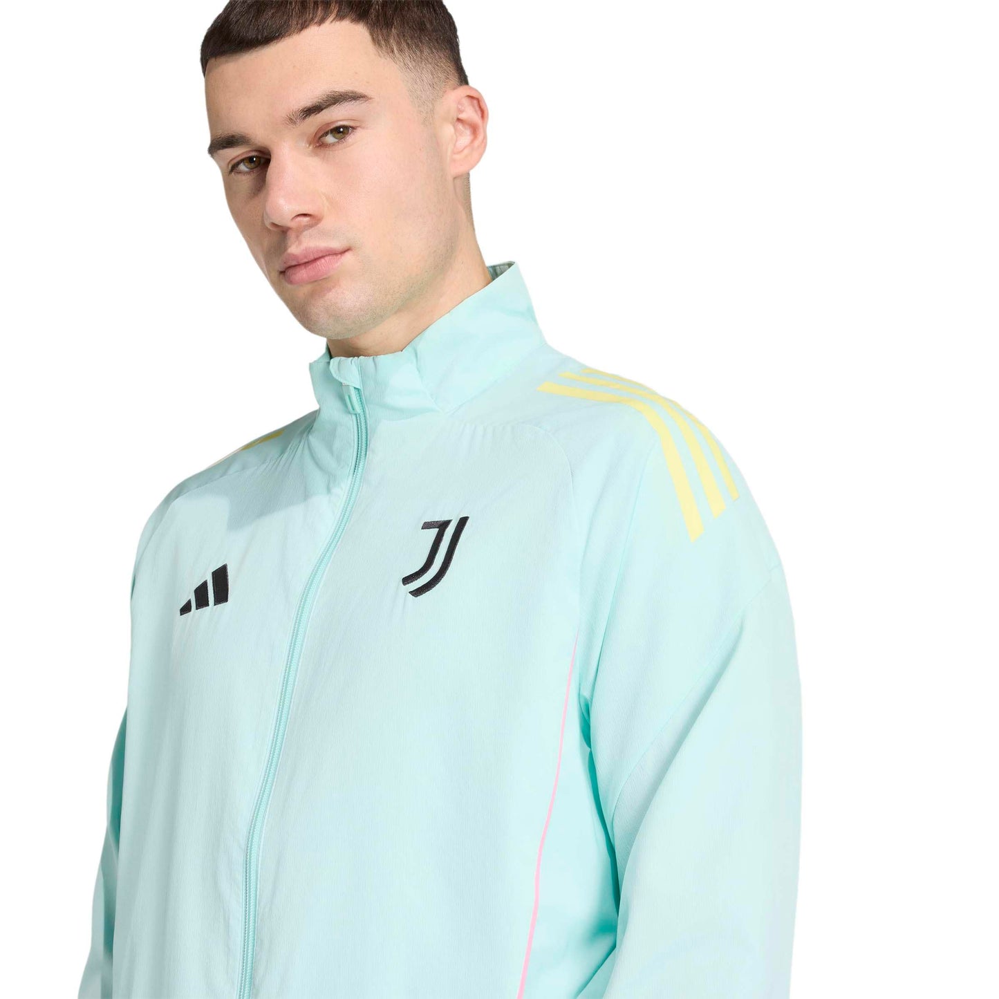 adidas Giacca rappresentanza Presentation Juventus Fc Turchese 2026 (IT, Testo, L, Regular, Regular)