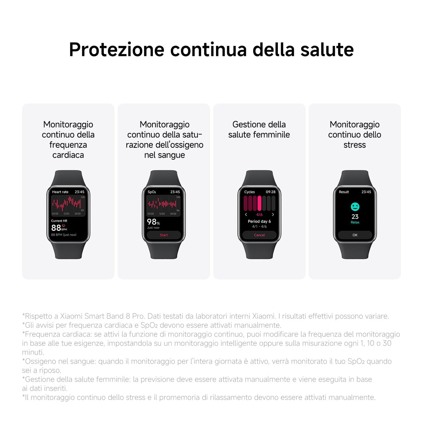 XIAOMI Smart Band 9 Pro Nero