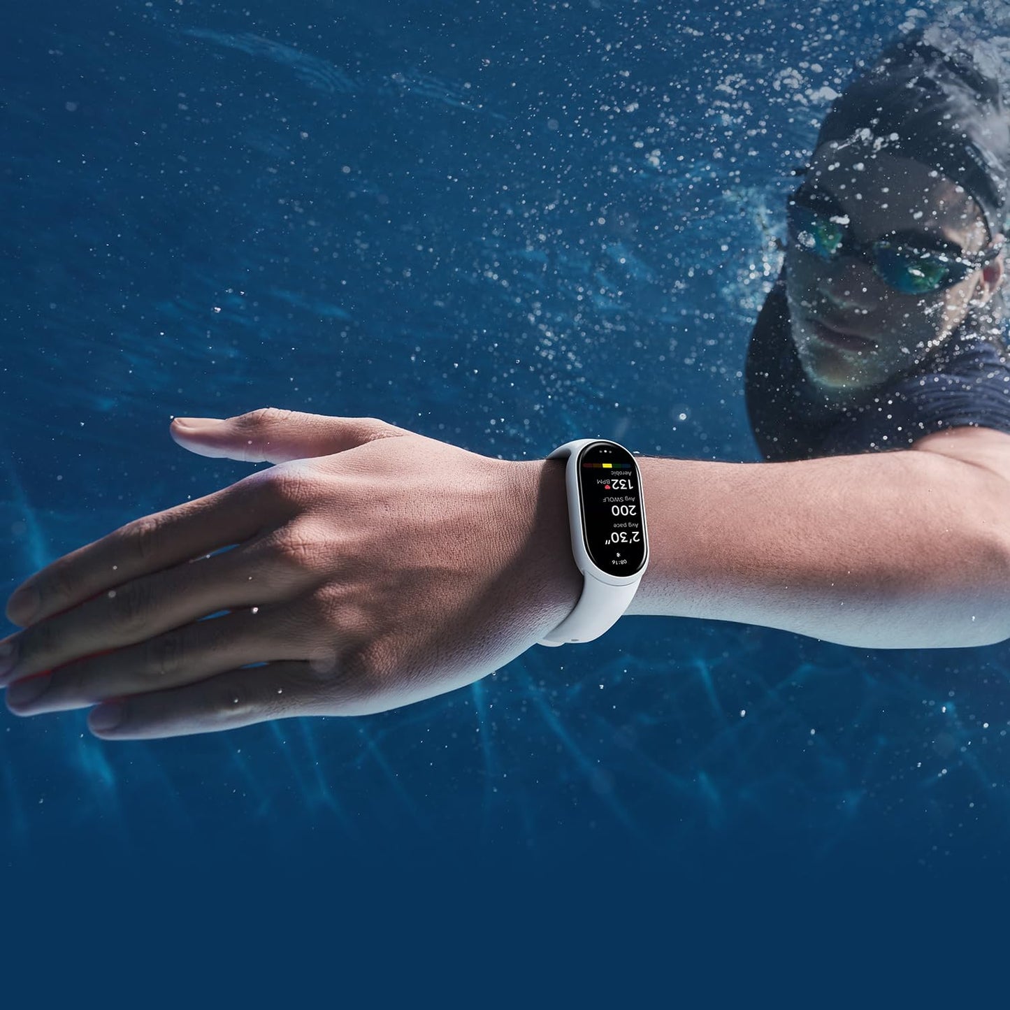 XIAOMI Smart Band 10 Bracciale Fitness, smartwatch, autonomia di 21 gg, ricarica rapida, 150+ modalità sportive, monitoraggio benessere e sonno, HyperOS 2.0, resistenza all'acqua 5 ATM, Bussola, Nero
