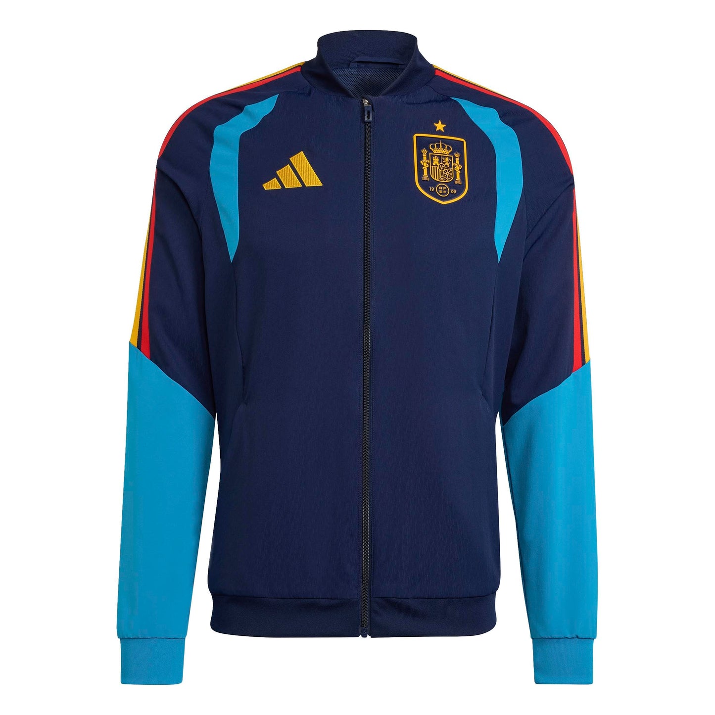 adidas Spagna Spain Giacca Rappresentanza Mondiali 2026 Presentation NINDIG (IT, Testo, XS, Regular, Regular)