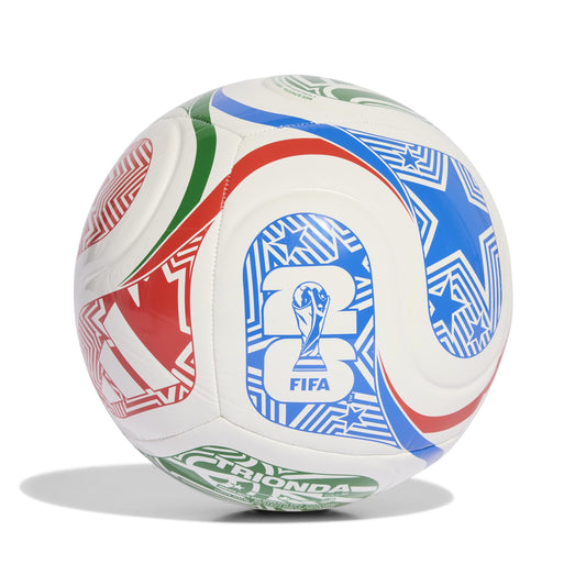 adidas Pallone Trionda Club Mondiale 26 Unisex Adulti Bianco 38 EU