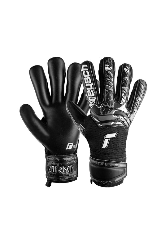Reusch Guanti da portiere Attrakt Infinity con un'ottima presa e taglio interno gamba