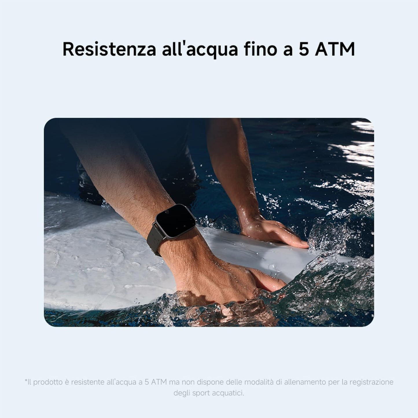 XIAOMI Redmi Watch 5 Active, Smartwatch con display LCD 2", Chiamate Bluetooth, Autonomia 18 giorni, Resistenza Acqua 5ATM, Monitoraggio Frequenza Cardiaca e SpO2, 140+ modalità Fitness, Nero
