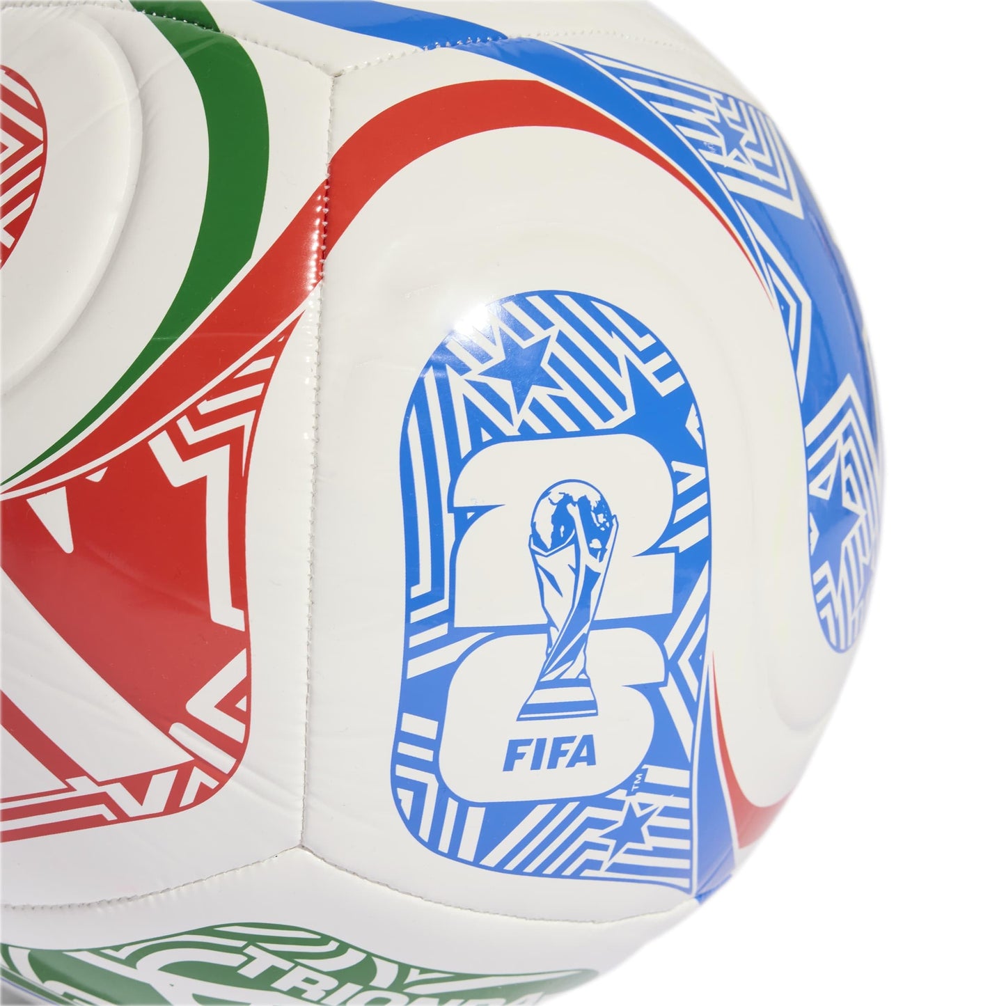 adidas Pallone Trionda Club Mondiale 26 Unisex Adulti Bianco 38 EU