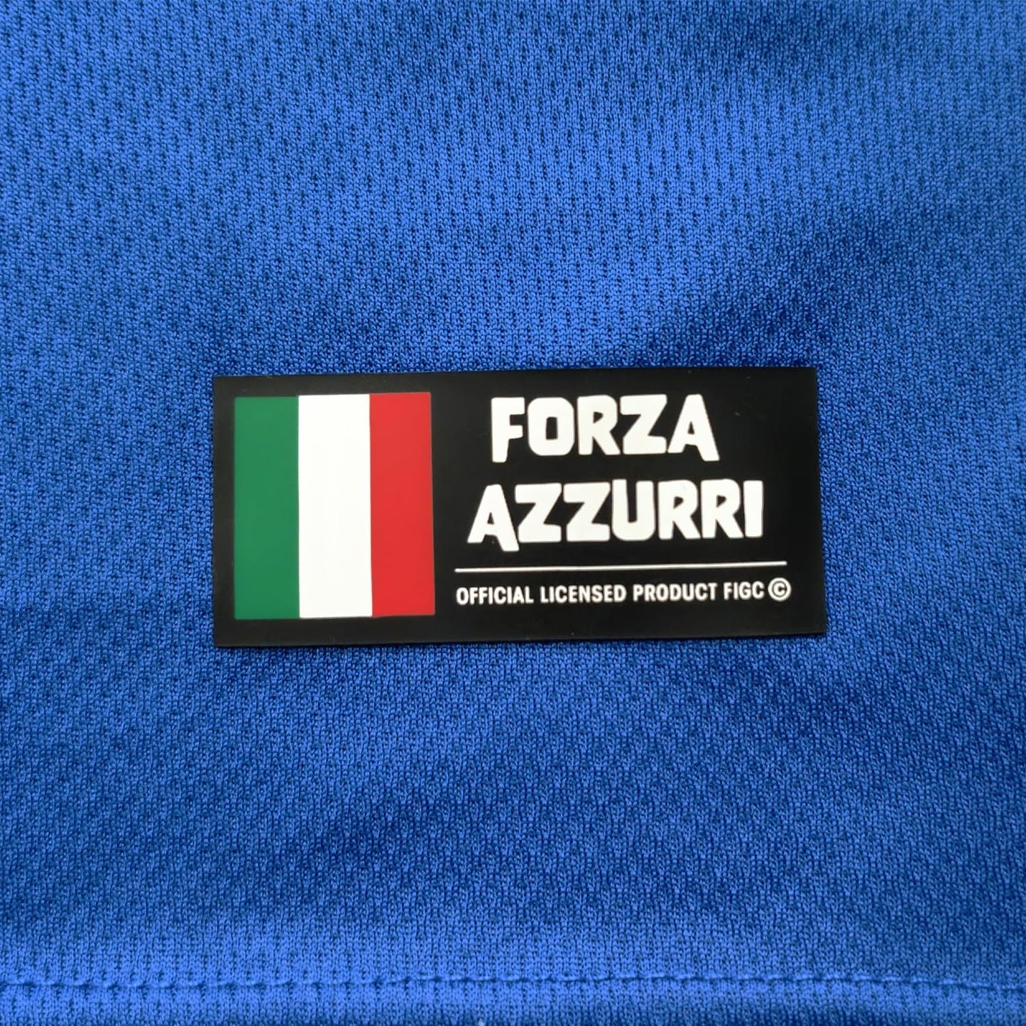 ITALIA FIGC Maglia Calcio Ufficiale. Maglietta Tecnica con vestibilità Regular per Uomo, Ragazzo e Bambino. 8 Anni